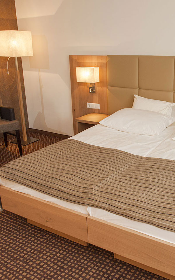 Junior Suite: 50 Quadratmeter und Balkon mit Rundblick